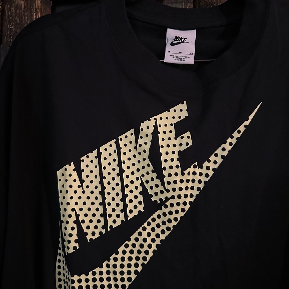 Nike NSW Tee SS GFX DNC, Black - Women's XL NWT - Picture 8 of 12
